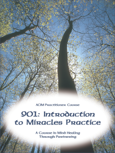 901e: Introduction to Miracles Practice Download